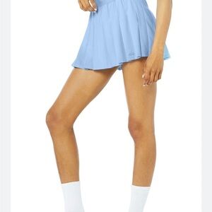 Alo Yoga Varsity Tennis Skirt - Blue Skies - Size Small
